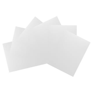 7mil Blank Mylar Sheets for Stencil,10PCS 12X24 inch Milky Translucent PET  Blank Stencils Sheets, Template Material for Cutting Machines, Laser