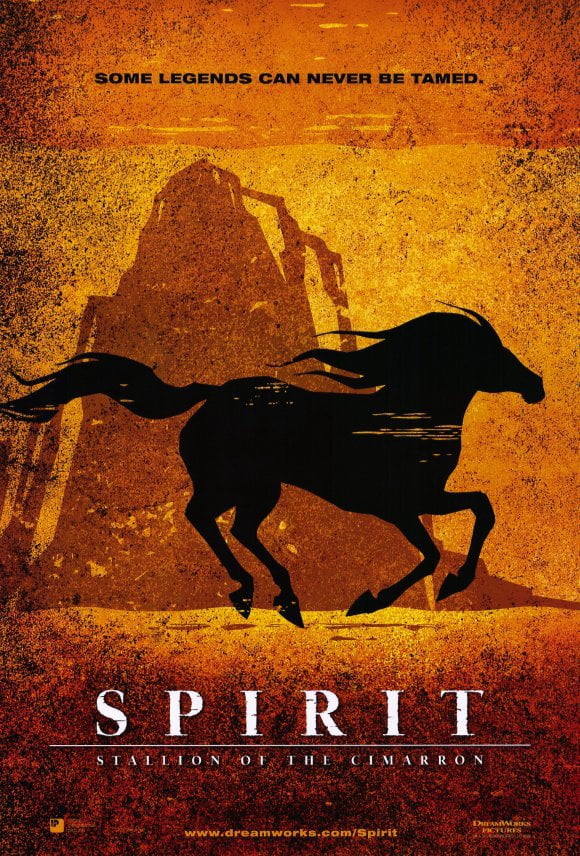 Spirit Stallion of the Cimarron movie POSTER (Style B) (11" x 17