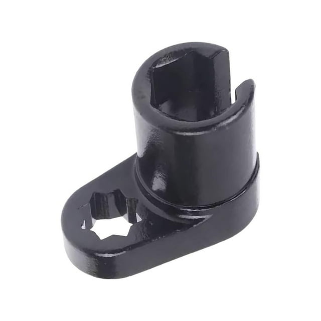 Automotive Oxygen Sensor Socket Wrench Tool - 22mm 6-Point Slotted Disassembly Tool with 3/8 Inch Drive for Most O2 Sensors, Engine Wrench for Easy Removal