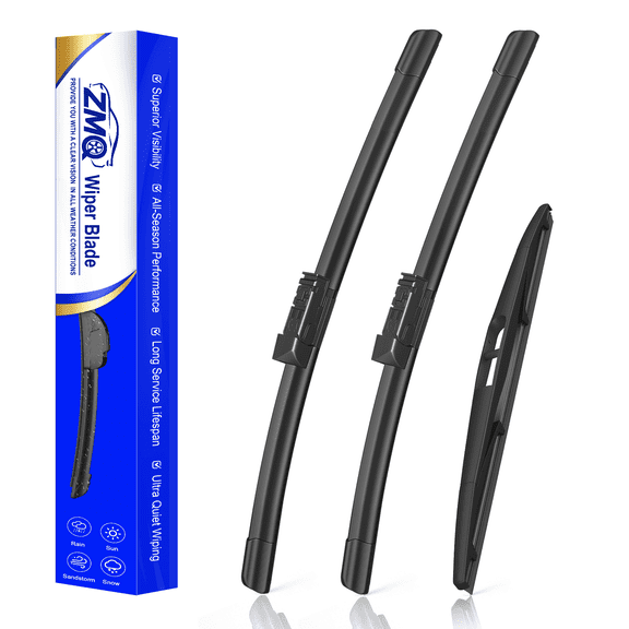 ZMQ Wiper Blades for Subaru Ascent 2019-2025 - All Weather OEM Replacement Windshield Wipers