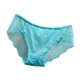 thumbnail image 1 of Braguitas de encaje sin marcas para mujer, cintura baja, entrepierna de algodón suave como la seda, tallas M-L con cintura/longitud, ropa interior transpirable para el día a día, 1 of 3