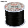 thumbnail image 4 of 60M Beading Thread DIY Portable Elastic Beading Thread Cord Indoor House Wristband Pendant Jewelry Making String Artcraft Accessories Black, 4 of 5