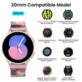 thumbnail image 3 of Cintas de reloj Delidigi Stretchy Nylon para Samsung Galaxy, 3 of 8
