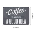 thumbnail image 3 of Uemuo Coffee Is Always A Good Idea Printed Door Mat Indoor Doormat 16"x24",Front Back Door Mats Non Slip Entrance Rugs,Inside Doormats for Entryway, 3 of 9