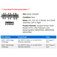 thumbnail image 2 of Engine Rocker Arm and Shaft Assembly - Compatible with 2009 - 2010 Dodge Challenger, 2 of 3