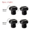 thumbnail image 1 of 4x Motorcycle Mirror plug Screw Screw Mirror plug Screw Bolts M10 Metal Accessories Right, 1 of 7
