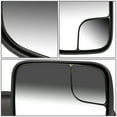 thumbnail image 5 of DNA Motoring TWM-012-T222-BK-R For 2002 to 2009 Dodge Ram Truck Manual Adjustment+Flip Up Tow Towing Mirror (Right / Passenger), 5 of 6
