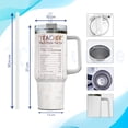 thumbnail image 5 of Teacher Gifts for Women, Men, Teacher Appreciation Gifts from Students, Teacher Christmas Gifts, Teacher Birthday Gifts, Back to School Gifts, 40oz Tumbler, 5 of 6