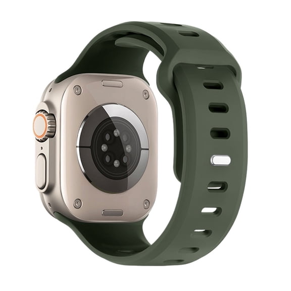 RoseOcean Silicone Sport Band for Apple Watch Ultra 3 2 49mm 46mm 45mm 44mm 42mm Series 11 10 9 8 7 6 SE 5 4 3