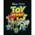 thumbnail image 2 of Disney Toy Story T-Shirt Men's Movie Logo Two-Sided Design Adult Short Sleeve Tee, 2 of 5