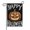 Happy Halloween (44), variant on Happy Halloween Garden Flag 12 x 18 Inch Double Sided Welcome Halloween Outside Decorations Burlap Yard Flag (Scary Pumpkin-black)
