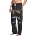 thumbnail image 6 of Logiee Royal Skull With Golden Crown Print Pajama Pants for Men,Men’s Pajama Bottoms,Mens PJ Pants with Pockets & Button Fly-X-Large, 6 of 6