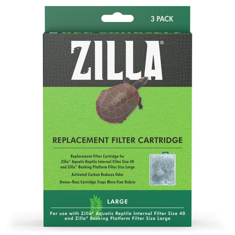 Zilla Medium and Large Aquatic Turtle Reptile Refills