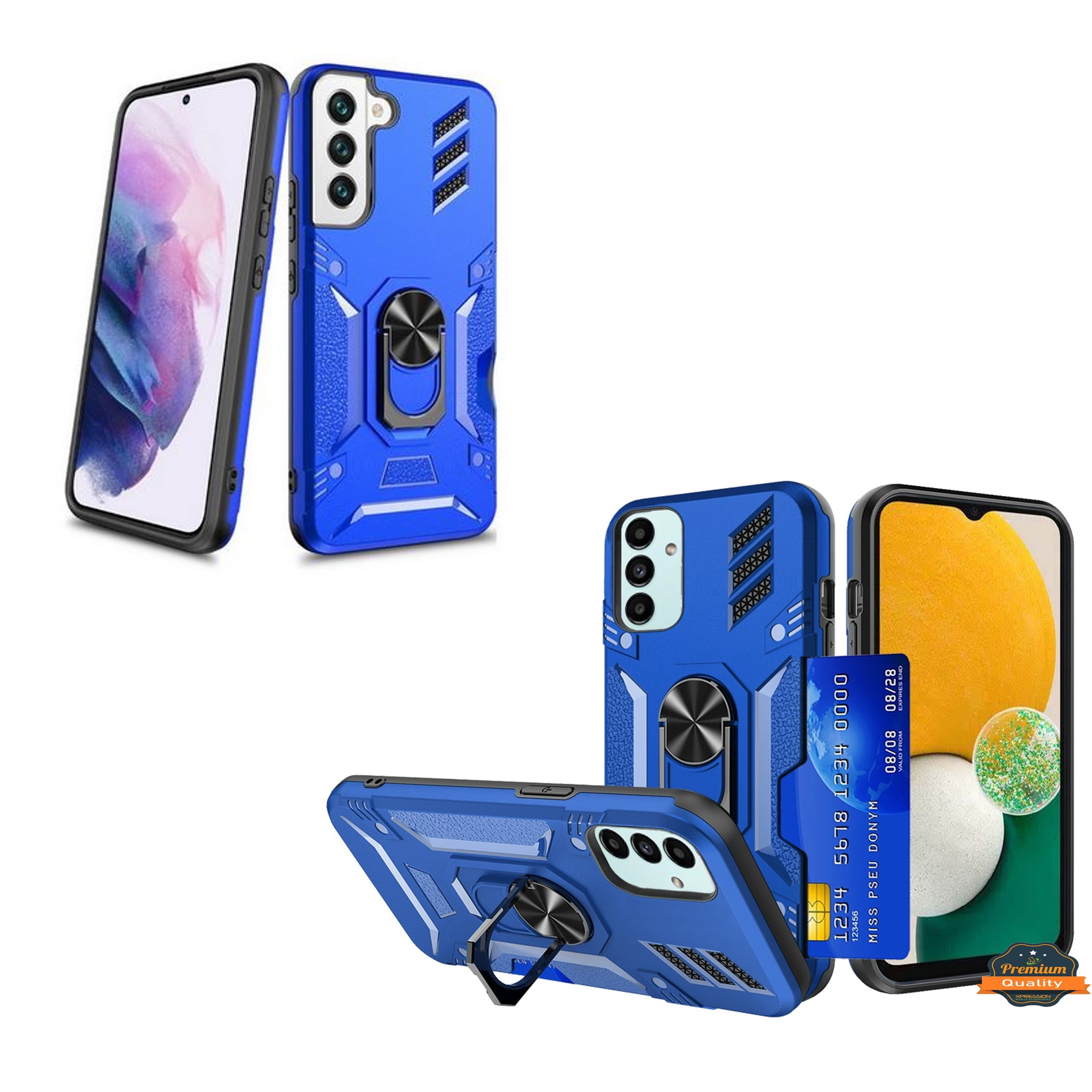 Stardust Samsung Galaxy A14 Case with Card Holder