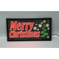 thumbnail image 5 of FixtureDisplays® "Merry Christmas" Snowflake LED Animated Sign Home Decor Hanging Color Message Display 16676, 5 of 5