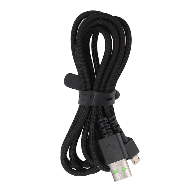 Mouse Charger Cord, Micro USB High Speed Plug and Play 5.9ft Long Mouse Charging Cable for Replacement Black,White,Pink
