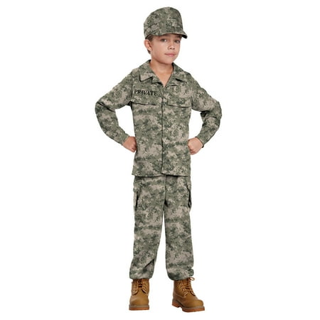 Boys Soldier Military Halloween Costume