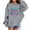 Grey, variant on 67 Hoodie Shirts for K`ids B`oys G`irls Fashion 67 Meme Design Pullover Graphic Bow Tie Oversized Active Outdoor Shirts