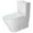 White with WonderGliss, variant on Duravit Durastyle One-Piece Toilet, Dual Flush Top Button White with WonderGliss