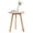 Natural, variant on Hassch Natural Oak Round End Table, Solid Wood 3-Leg Side Table for Bedroom or Living Room, Multi-Functional Accent Table, Easy Assembly, 17.7" Dia x 19.7"H