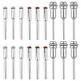 thumbnail image 1 of FUTUREORYY Ensemble de Vis et Mandrin à Roue en Acier 26 Pcs pour Pinces Rotatives et Outils, 1 of 5
