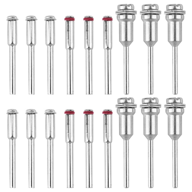 FUTUREORYY Ensemble de Vis et Mandrin à Roue en Acier 26 Pcs pour Pinces Rotatives et Outils