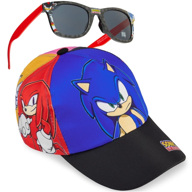 Set de Gorra de Béisbol y Gafas de Sol Sonic UV400 para Niños