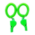 thumbnail image 4 of koolsoo 2 Pcs Sifflet de Survie Serpentin de Poignet Urgence Plongée sous-Marine Vert, 4 of 6