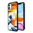 thumbnail image 3 of Case for iPhone 11,Japan Ocean Pattern TPU Bumper Anti-Slip Case, 3 of 5