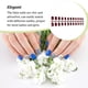 thumbnail image 3 of Seitruly Nail Art Delicado Extraíble Puntas Artificiales Extensión Uñas Moda Envolturas Herramientas de Manicura Decoración para Niñas Arte de uñas tipo 35 Seitruly  CE012300-35B, 3 of 6