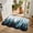 Turquoise, variant on Half Circular Door Mat 16"x24", Spring Floral Absorbent Non Slip Welcome Mats for Front Door, Farmhouse Flowers Summer Botanical Diatomaceous Entryway Rug for Bathroom Kitchen Apartment Entrance