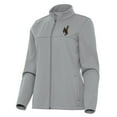 thumbnail image 2 of Women's Antigua  Gray Wyoming Cowboys Links 2 Golf Jacket, 2 of 3