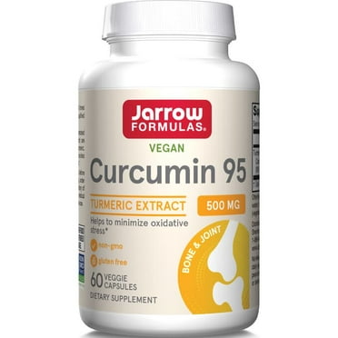 Jarrow Formulas, Inc. Vegan Curcumin 95 500 mg 60 Veg Caps
