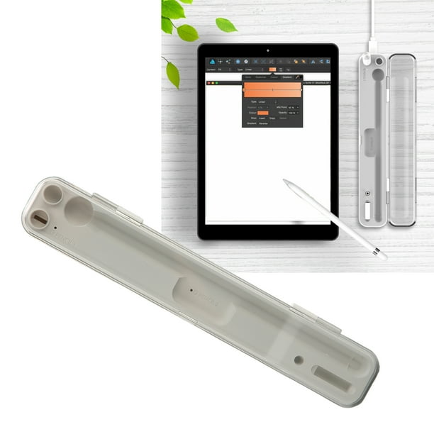 Estuche Para Lápices Para Tableta IOS, Portátil Para Tableta IOS, Cargador De Lápiz, Caja De Almacenamiento De Protección De Seguridad, Carga Inalámbrica Para Lápiz Para