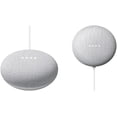 thumbnail image 4 of Nest Mini (2nd Gen) Smart Speaker - Chalk - 2 Pack, 4 of 4
