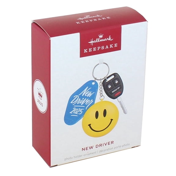 Hallmark 2025 Keepsake New Driver Photo Frame Christmas Ornament New with Box