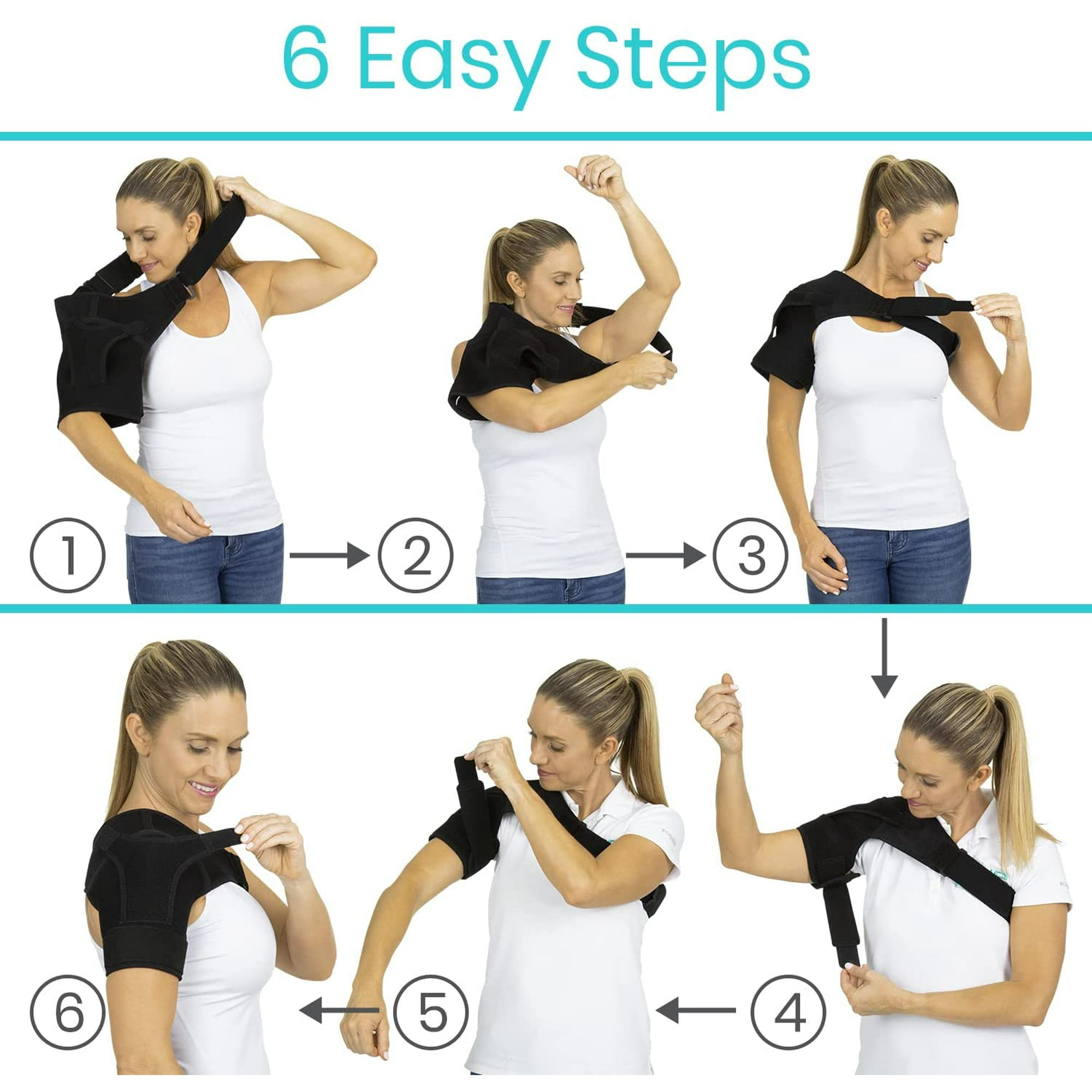 Shoulder Stability Brace Injury Recovery Compression Support