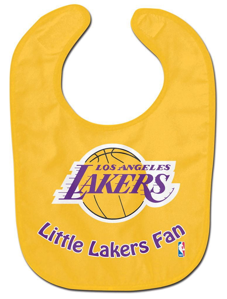 Los Angeles Lakers Baby Bib All Pro Little Fan by Wincraft