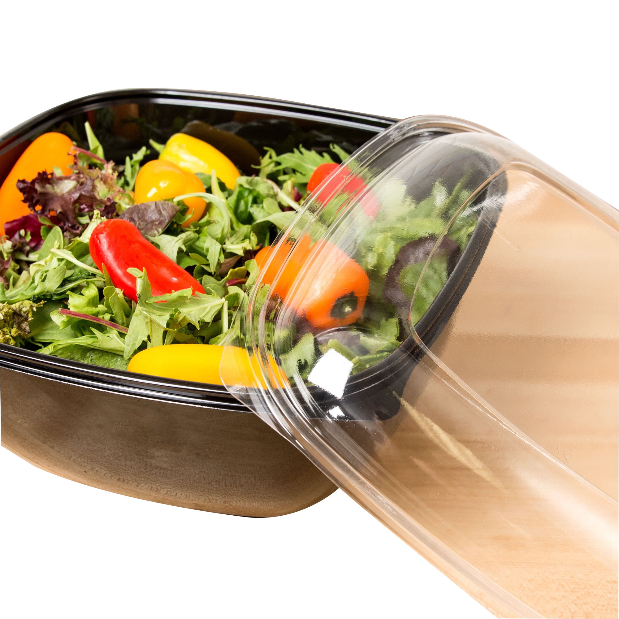 Sabert 80 oz/5 lb Black, PET Plastic Thermoformed Catering Sabert 80 oz/5 lb Black, PET Plastic Thermoformed Catering