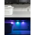 thumbnail image 5 of Enbrighten Spectrum LED Puck Lights, 3 Pack, Multicolor or White, Dimmable, Remote Control, 44090, 5 of 9