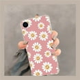 thumbnail image 2 of Pink White Daisies Case Compatible with iPhone XR,Unique Trendy Design TPU Bumper Cover Case, 2 of 5