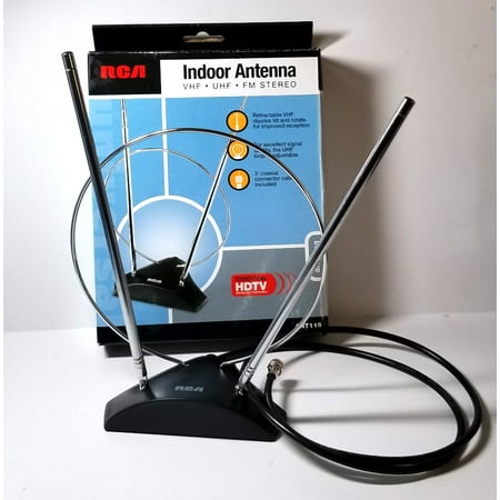 Indoor Uhf Hdtv - RCA Indoor Antenna HDTV, VHG, UHF, FM Stereo