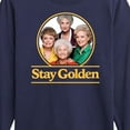 thumbnail image 3 of Golden Girls - Stay Golden Group - Toddler And Youth Long Sleeve Graphic T-Shirt, 3 of 5