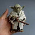 thumbnail image 4 of Stars Wars films série personnage échelle modèle Grand maître Yoda figurine modèle bureau ornement poupée jouets cadeaux d'anniversaire, 4 of 4