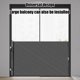 thumbnail image 4 of PVC Pet Gate Fence | Retractable Transparent Jump Proof Barrier | No Drill Installation | Strong Clips & Double Row Snap | Expandable Length 49.21in | Black PVC | 1 Pack, 4 of 6
