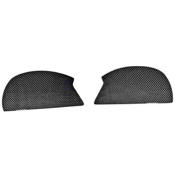 Ikon Motorsports Compatible with V3 Universal GT Rear Trunk Spoiler Wing Side Plate Add On- Carbon Fiber CF