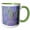 Green/White, variant on 3drose, Canada, Vancouver Island. Lupine, 11oz Two-tone Green Mug