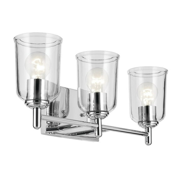 45574CHCLR Kichler Lighting Shailene - 3 Light Bath Vanity-8.25 Inches Tall and 21 Inches Wide-Chrome Finish