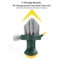 thumbnail image 5 of MOQIN 3 in 1 Floor Brush Scrubber with Handle,Heavy Duty Stiff Bristle Cleaning Scrub Brush with Squeegee 120°Rotating Tile Brush for Cleaning Bathroom Glass Patio Kitchen Tub Sink Carpet Floor, 5 of 8