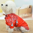 thumbnail image 6 of 1 Piece Cotton Dog Cheongsam with Tassel Decor | Chinese Style Puppy Skirt - Fashionable Spring/Summer Wear, 6 of 8